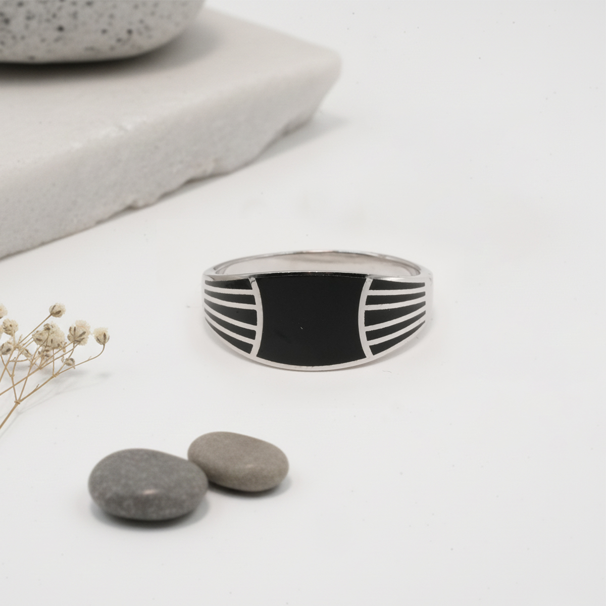 EXCLUSIVE 925 MEN'S RING - SIZE 22