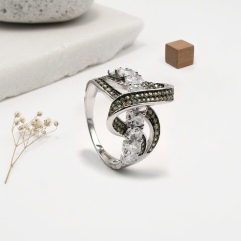 PREMIUM 925 SILVER EXCLUSIVE RING - SIZE 17