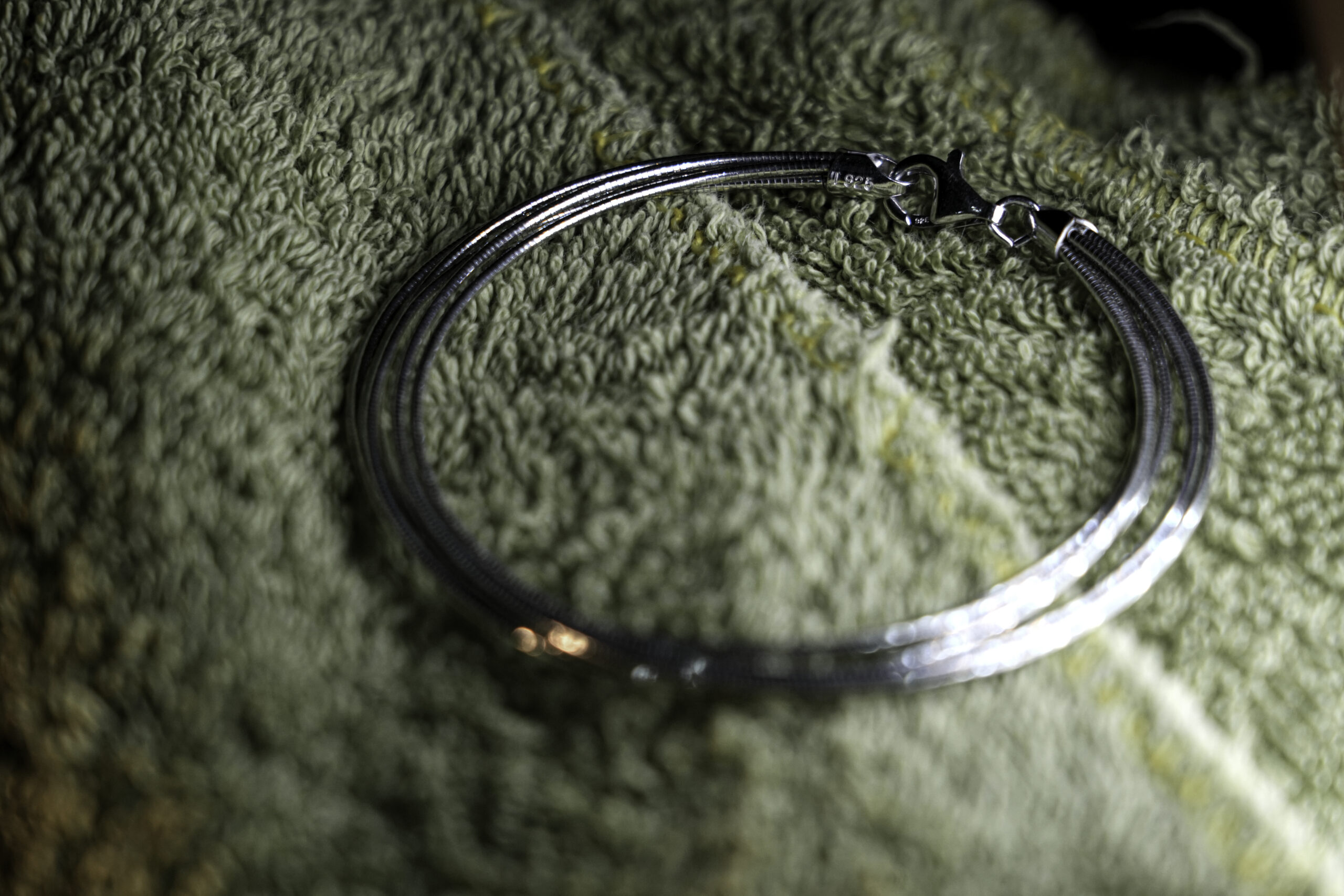 PREMIUM 925 SILVER ITALIAN BUNCH BRACELET SILVER - Image 2