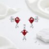 PREMIUM 925 SILVER FISH CARTOON MOVABLE PENDANT SET