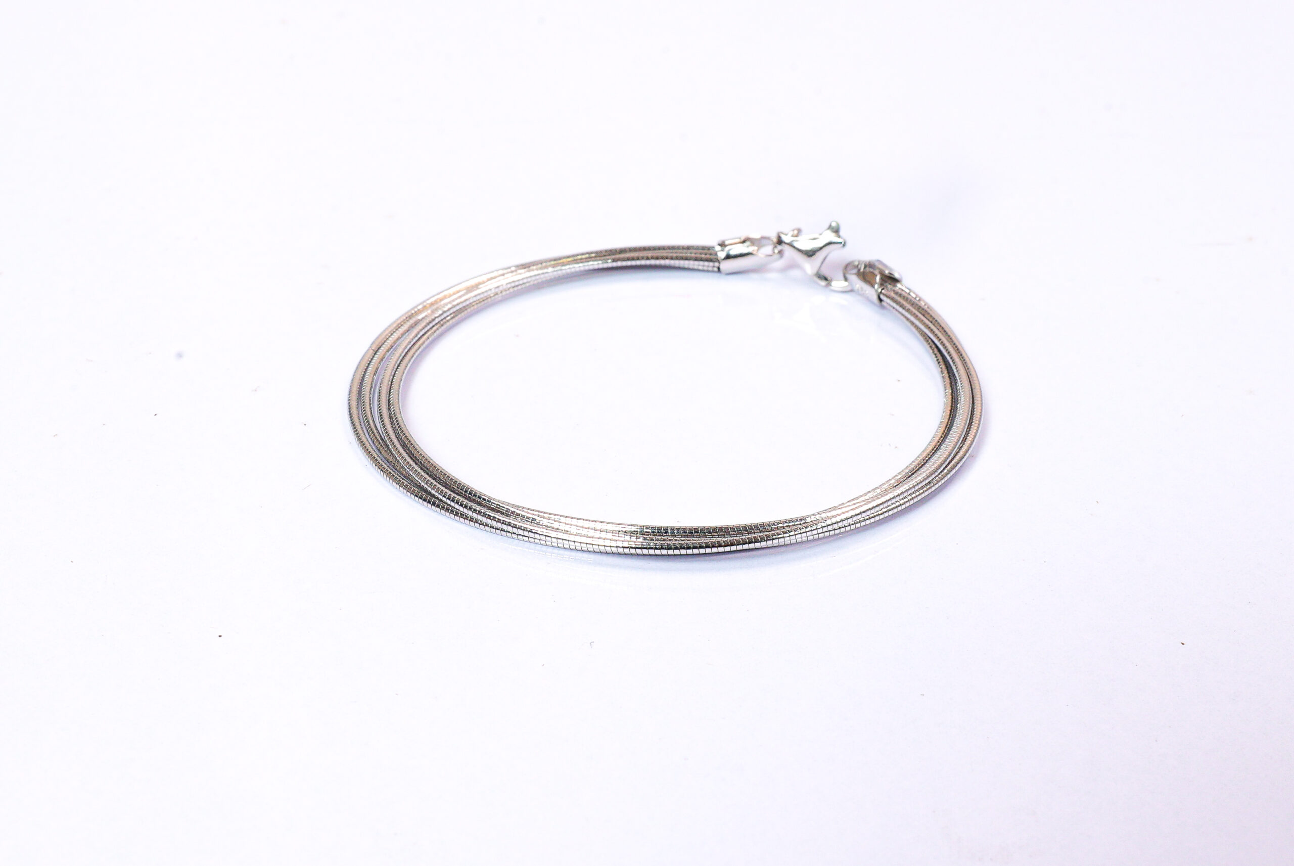 PREMIUM 925 SILVER ITALIAN BUNCH BRACELET SILVER