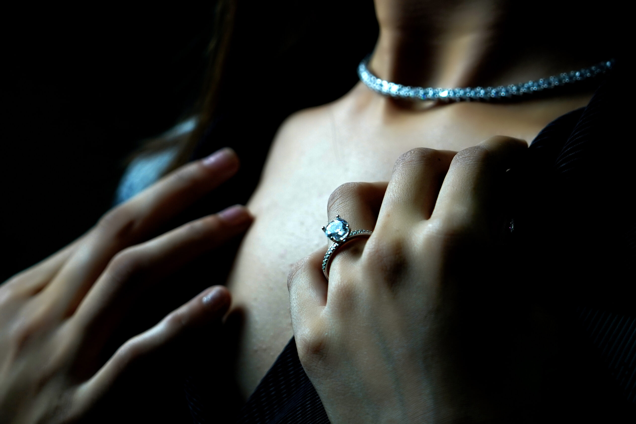 PREMIUM 925 SILVER SOLITARE RING - SIZE - 17 - Image 3