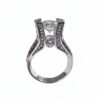 PREMIUM 925 SILVER SOLITARE ENGAGEMENT RING - SIZE 16