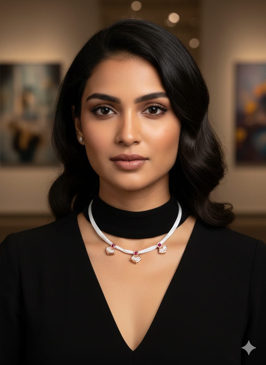 EXCLUSIVE 925 SILVER CELESTA CHARM NECKLESS - Image 3